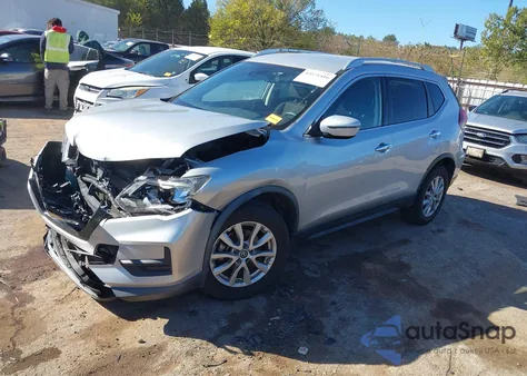 2019 Nissan Rogue Sv from USA, damaged, VIN KNMAT2MT4KP557757
